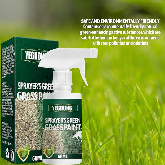 60ml Green Lawn Spray Lawn Maintenance Premium Grass Dye for Yard Garden