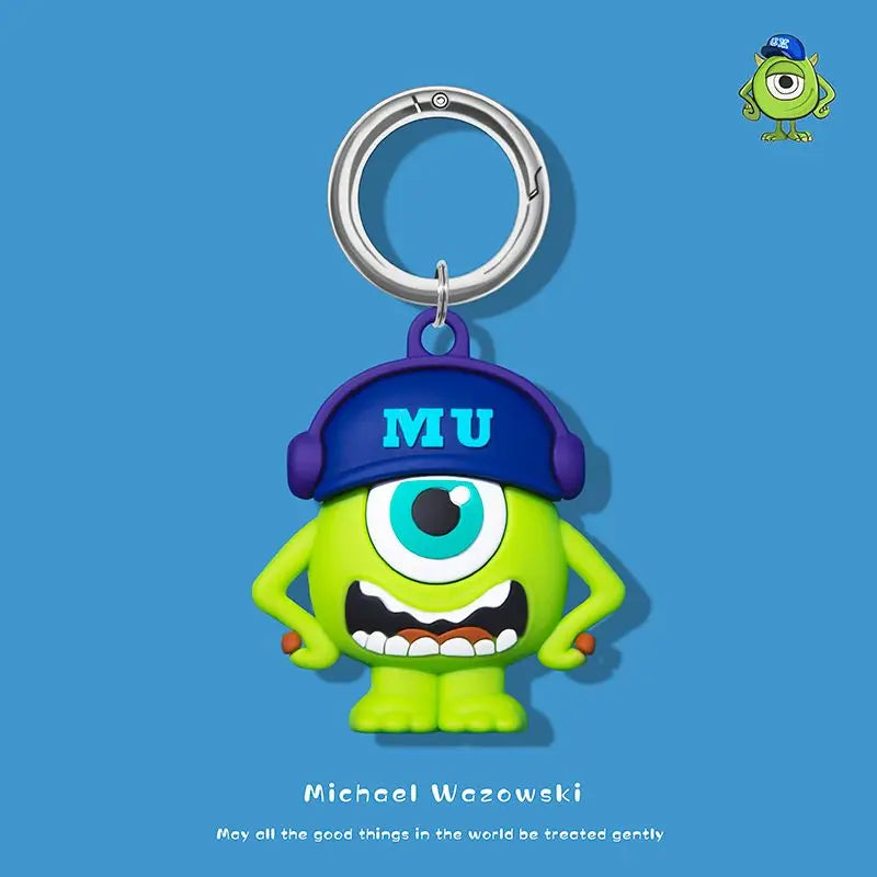 Cute cartoon For Apple Airtag Case Silicone Protective Cover Locator Tracker Keychain Shell