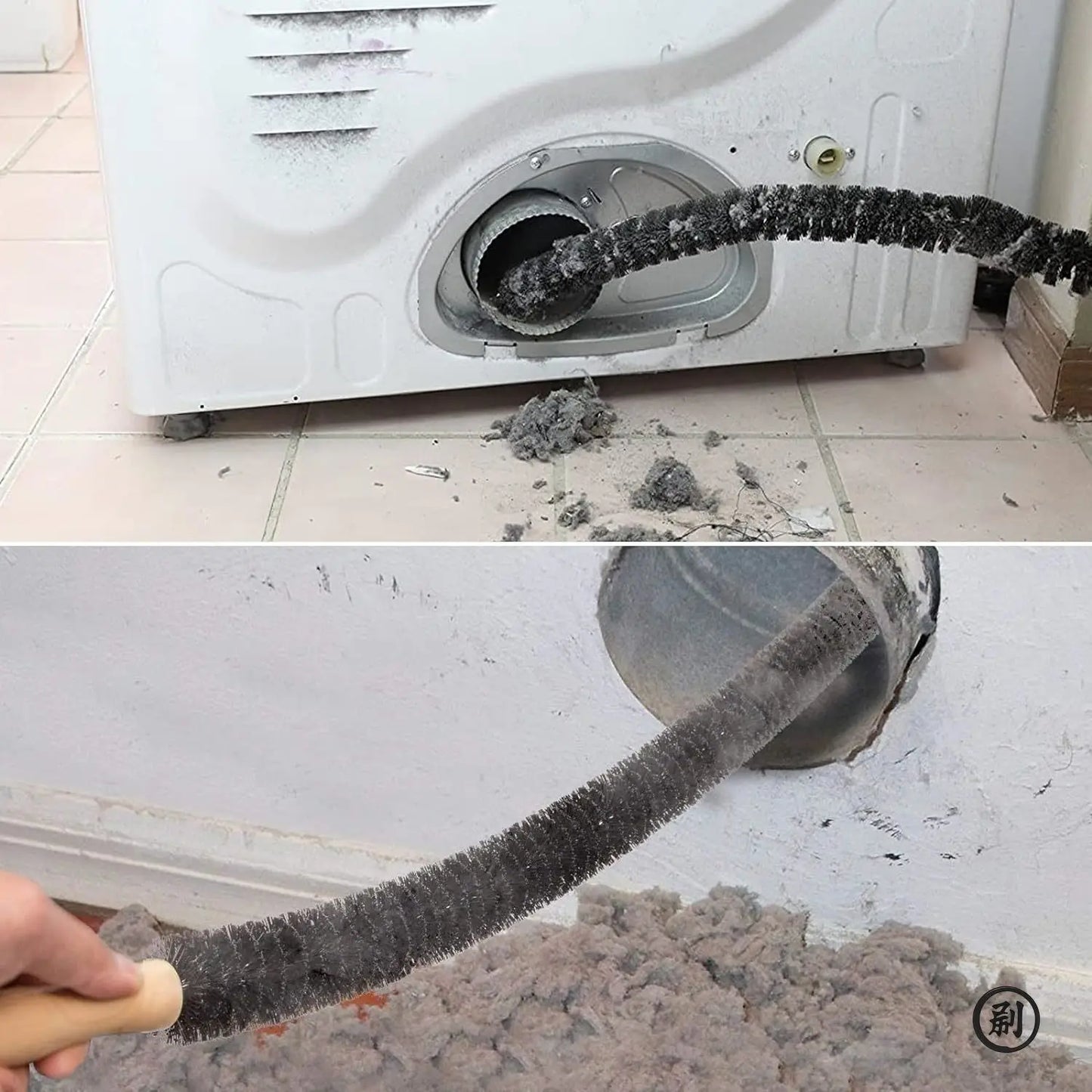 Radiator Cleaner Brush Washing Machine Lint Cleaning Brushes Long Flexible Dryer Vent Cleaner Duster Household Cleaning Tools