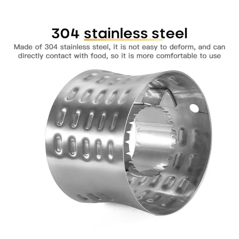 Stainless Steel Corn Peeler Rotating Corn Artifact Creative Corn Peeler Stonego Kitchen Gadgets