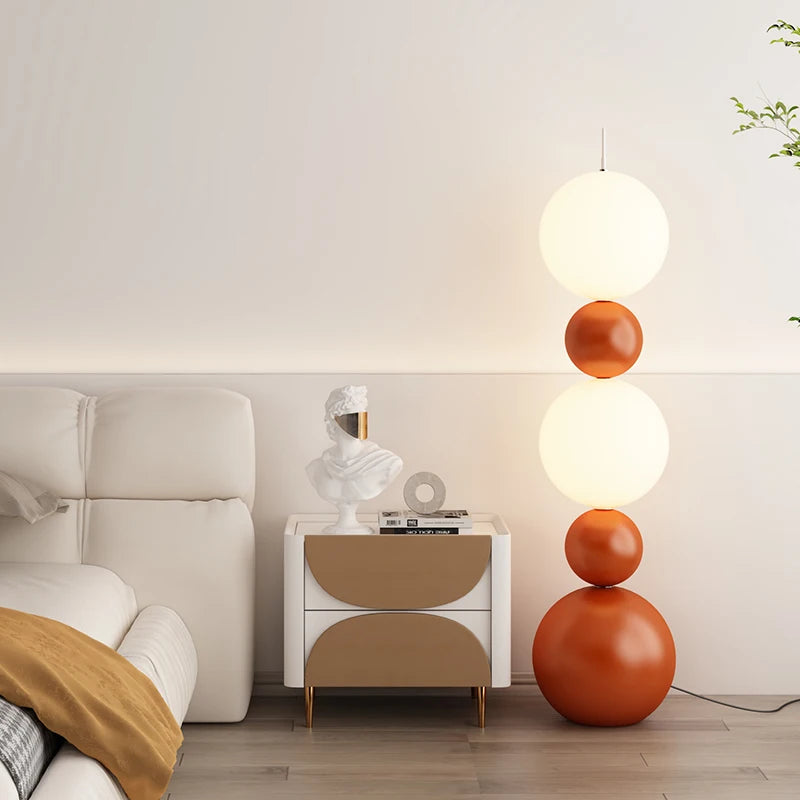 Nordic Floor Lamp Room Decorative Lamp Bedroom Living Room Sofa Side Lamp Bedroom Artistic Mood Light Bedside Lamp LED Lighting