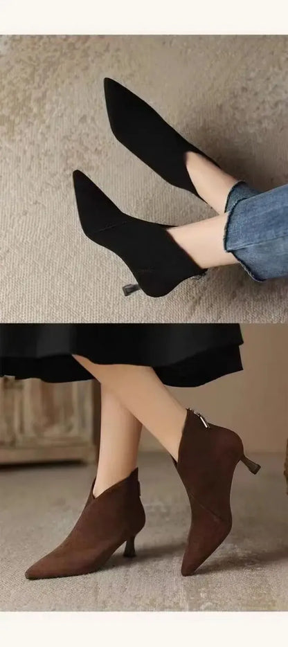 Suede Woman Pumps New High Heels For Women Office Shoes Fashion Stiletto Heels Women Basic Pump
