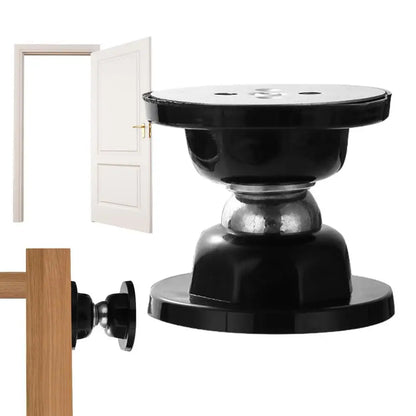 Magnetic Door Stopper Stainless Steel Door Holder Security Door Wall Protector Free-punch Door Suction Magnetic Catch Door Stops
