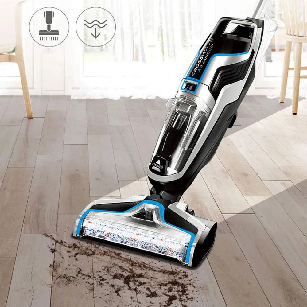 Multi Surface Brush Roll Compatible with Bissell 1868 CrossWave Replacement Vacuum Filter for 1866 Crosswave for Part 1608683