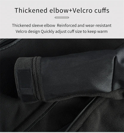 Winter Tactical Fleece Jacket Military Army Jacket Thermal Warm Camouflage Work Coats Mens Clothes Husband  Field Jacket Outwear