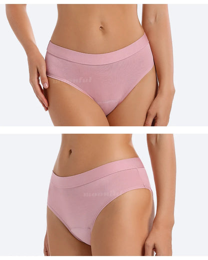 Women's Menstrual Panties Leak Proof Bikini Menstrual Strong Menstrual Cycle Absorbent Underwear Abundant Flow Menstrual Briefs