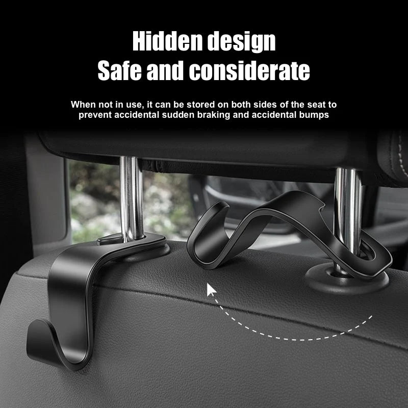 Car headrest hooks Multi-functional seat hooks Car storage equipment Car interior accessories