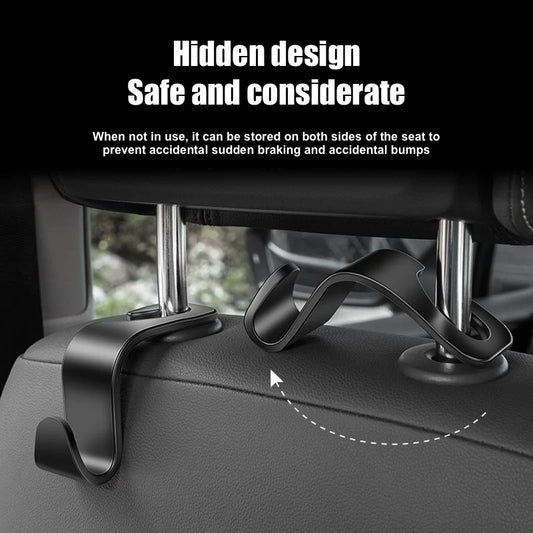 Car headrest hooks Multi-functional seat hooks Car storage equipment Car interior accessories