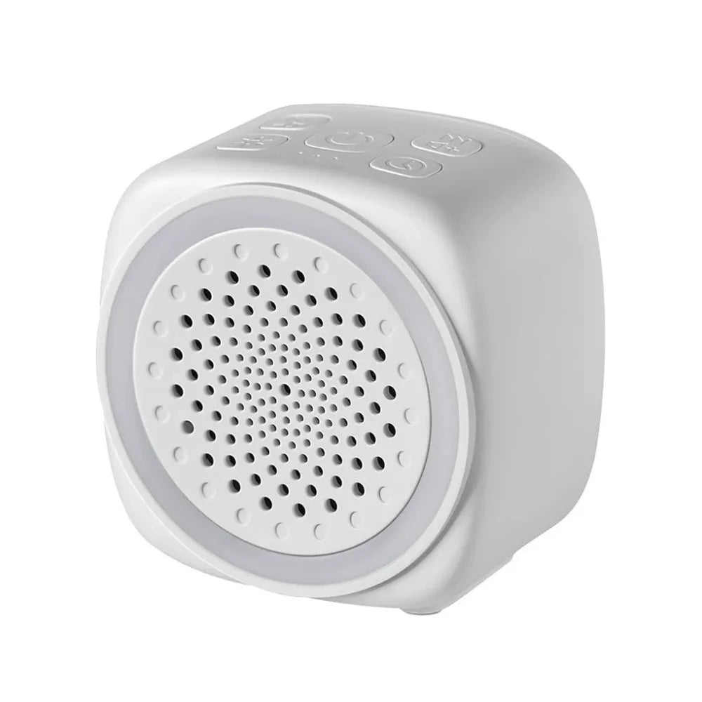 with RGB Lighting Baby White Noise Machine 26 Types Soothing Music with Timer Sleep Sound Player Night Light White Soft Lighting