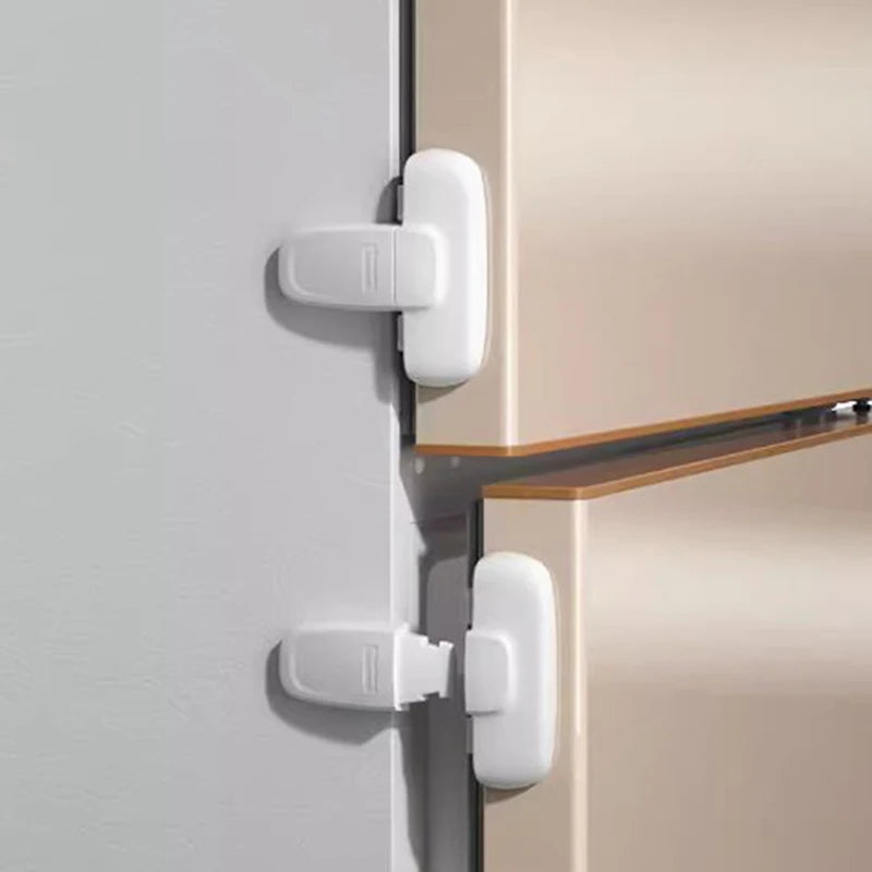 Home Refrigerator Fridge Freezer Door Lock Catch Toddler Kids Child Cabinet Locks Baby Safety Child Lock