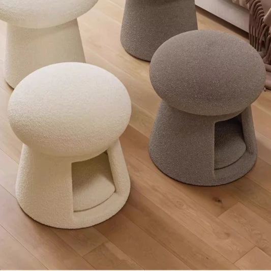 Bedroom White Vanity Stools Luxury Girl Makeup Accent Lounge Ergonomic Design Individual Fauteuil Relaxant Living Room Furniture