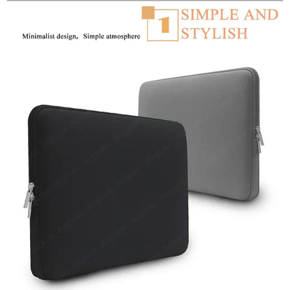 Laptop Bag 11 12 13 15 15.6 Inch Laptop Case Soft Bag Office Travel Business For Xiaomi Lenovo Hp Dell Computer Case Macbook Air