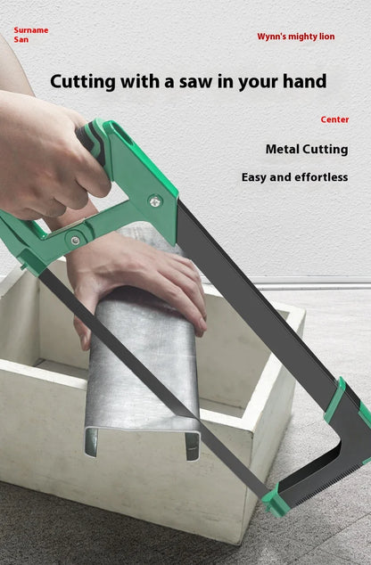 Damaly, Hacksaw Stand, Aluminium Power Hand Saw, Household Mini Adjusting Saw, Bow Stand, Woodworking Saw, Hand Saw