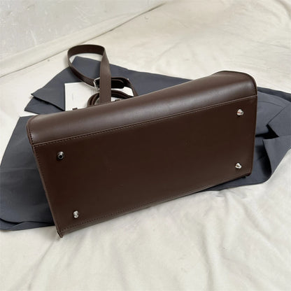 Stylish Big Top-handle Bags For Women Belt Pure Color Large Capacity Shopper Shoulder Totes 2025 Latest Luxury Designer Handbags