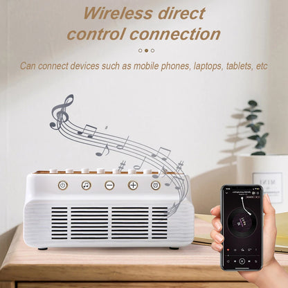 DIY White Noise Speaker with 8 Nature Sounds Nature Sounds Mixer Speaker Timer White Noise Sleep Machines for Home Creative Gift