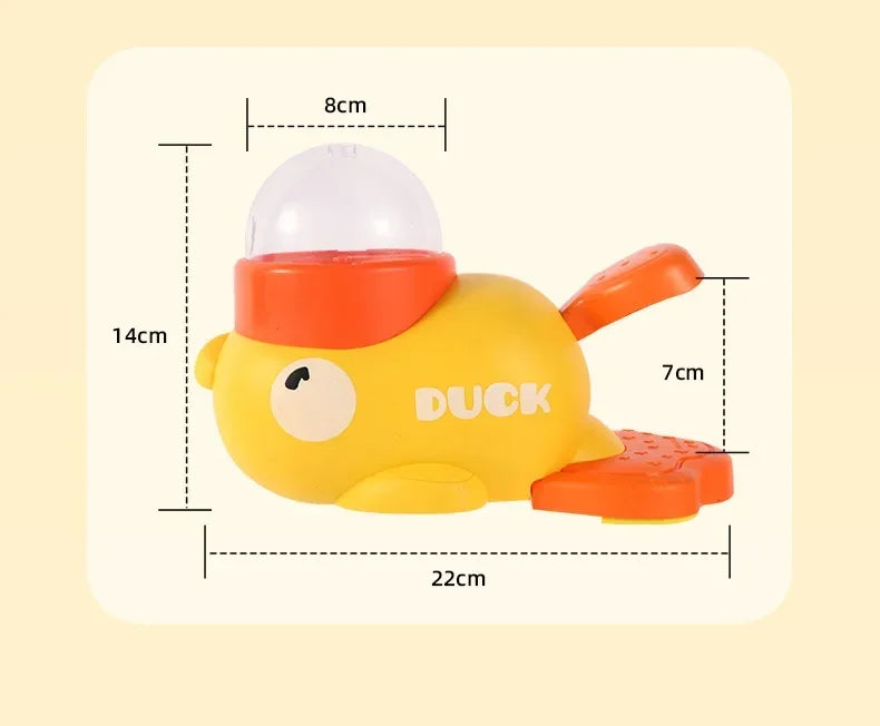 Automatic Dog Feeder Duck Design With Pedal For Feeding And Water Drinker Dogs Food Dispenser Pet Bowl