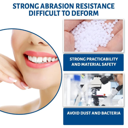 RXJC Resin False Teeth Solid Temporary Tooth Repair Set Teeth Falseteeth Denture Adhesive Teeth Dentist 10/20/30ml