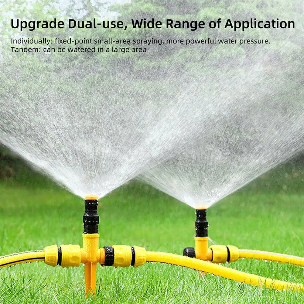 Garden Sprinkler 360° Rotation Irrigation Watering System Automatic Agriculture Lawn Farm Greenhouse Plant Watering Sprinkler
