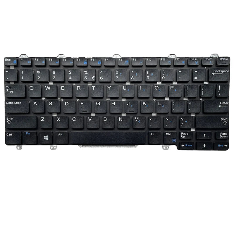 US Laptop Keyboard For DELL Latitude  7350 E7250 3150 3160 3165 12-5000 5280 5290 5250 Latitude 7280 7380 E5250 E7270 E5270