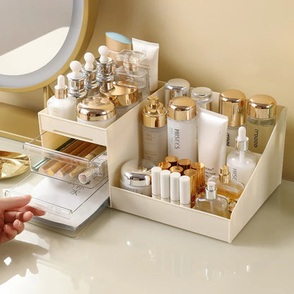 1PCS Cosmetic Organizer Desktop Organizer Shelf Dormitory Organizer Drawer Bedroom Cosmetic Organizer Cosmetic Display Case