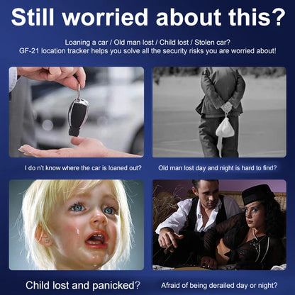 GPS Locator, Wireless Intelligent Precise Positioning, Pet Elderly Children Car Loss Prevention Anti-theft Beidou Tracker