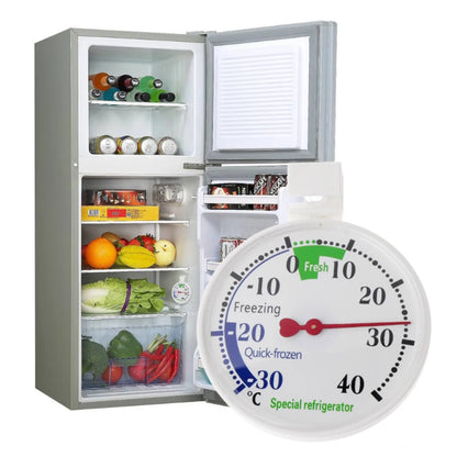 -30~40 ℃ Thin Fridge Refrigeration Temperature Gauge Measurement Tools Circular Thermometer Refrigerator Freezer Thermometer
