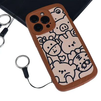 Ring Phone Charms Keycord Lanyards Keychains Hooks Smartphone Strap Phone Finger Ring Mobile Phone Lanyard Phone Handheld Rope