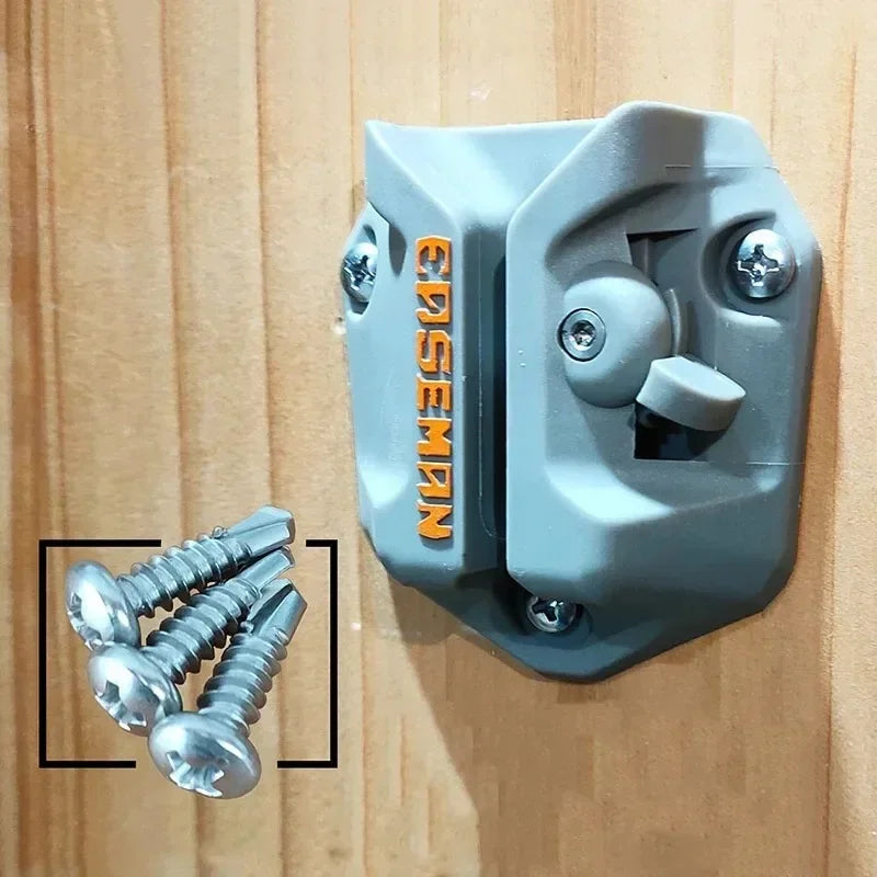 Stainless Steel Multifunctional Tools Accessories Driver Drill Holder Hooks Portable Tie Straps Quick Hanging Power Tool Part