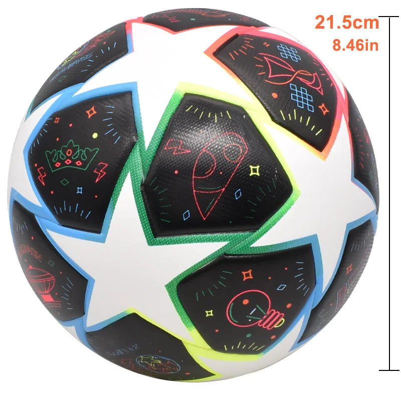 Soccer Balls Professional Size 5 High Quality Soft PU Seamless Outdoor Sports League Football Training Match futbol