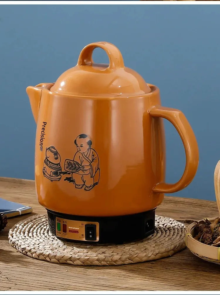 Shanyoujia Ceramic One-Piece Electrochemical Health Pot Automatic Boiling Medicine Pot Insulated Electric Heating Pharmacy Pot