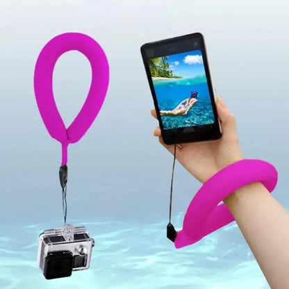 Ajustable Waterproof Camera Phone Float Underwater Float Floating Strap Floating Camera Wrist Straps Pool Accessories