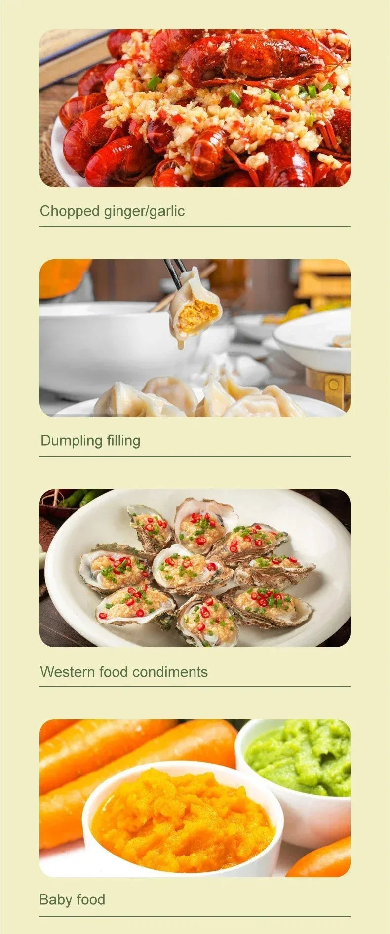 Electric Mini Garlic Chopper Portable USB Vegetable Chopper Onion Mincer Food Processor for Chili Fruit Meat Kitchen Supplies