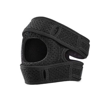 Support Gear Sports Knee Pads Breathable Adjustable Patellar Strap Enhance Joint Stability Comfortable Knee Brace Outdoor Sports