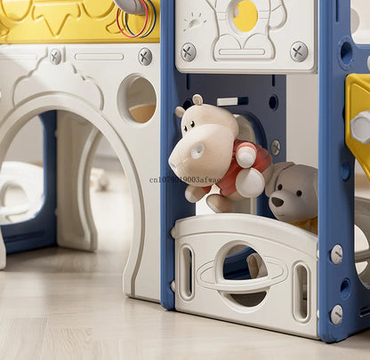 Children's Slide Outdoor Indoor Domestic Baby Sports Three-in-one Slide Swing Family Multifunction Amusement Park Toys Slide