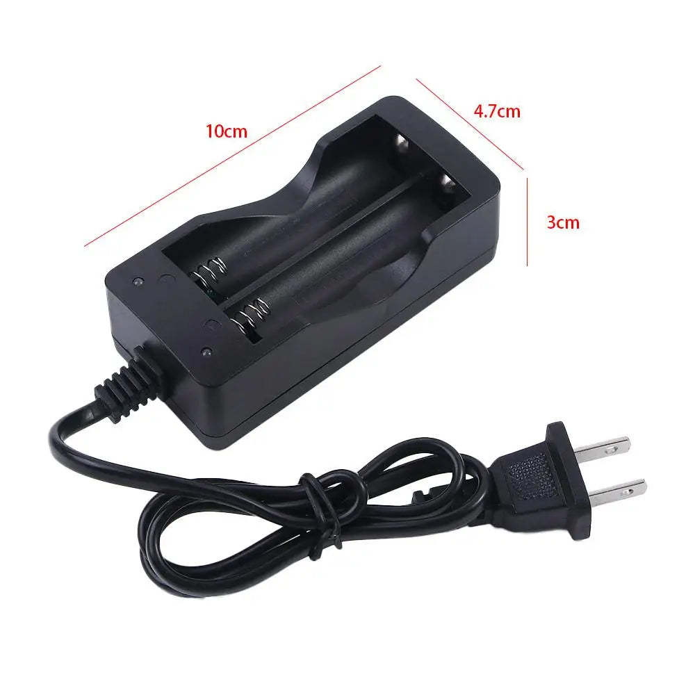 Rechargeable 18650 Battery Charger Intelligent Charge Battery Charger Auto Stop Charger Lithium Battery Charger Charger Adapter