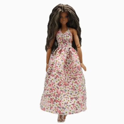 Fashion Doll Party Clothes Casual Wears Elegant PU Leather Coat 10 Styles Princess Windcoat Skirt 11.5