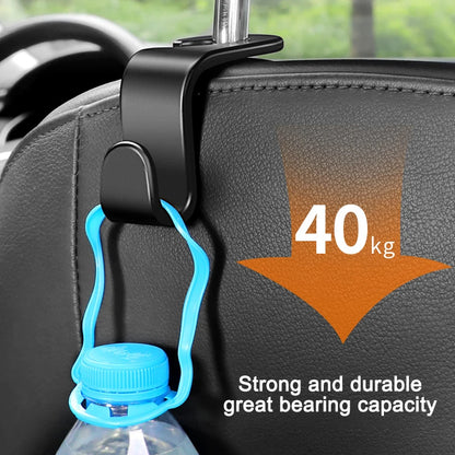 Car Headrest Hooks Hanger for Bags Seat Back Organizer Holder Clips Auto Fastener Hook Car Storage Interior Accessories