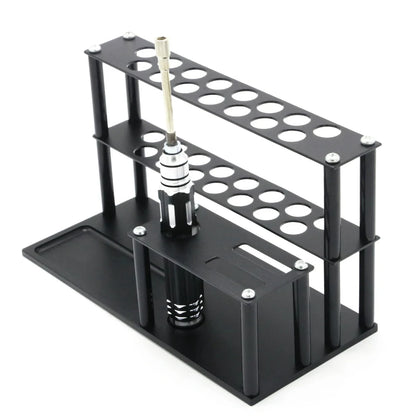 Screwdriver Storage Rack Holder Screwdriver Organizers for Hex Cross Screw Driver RC Tools Kit Organizers 30 Hole Without Tools