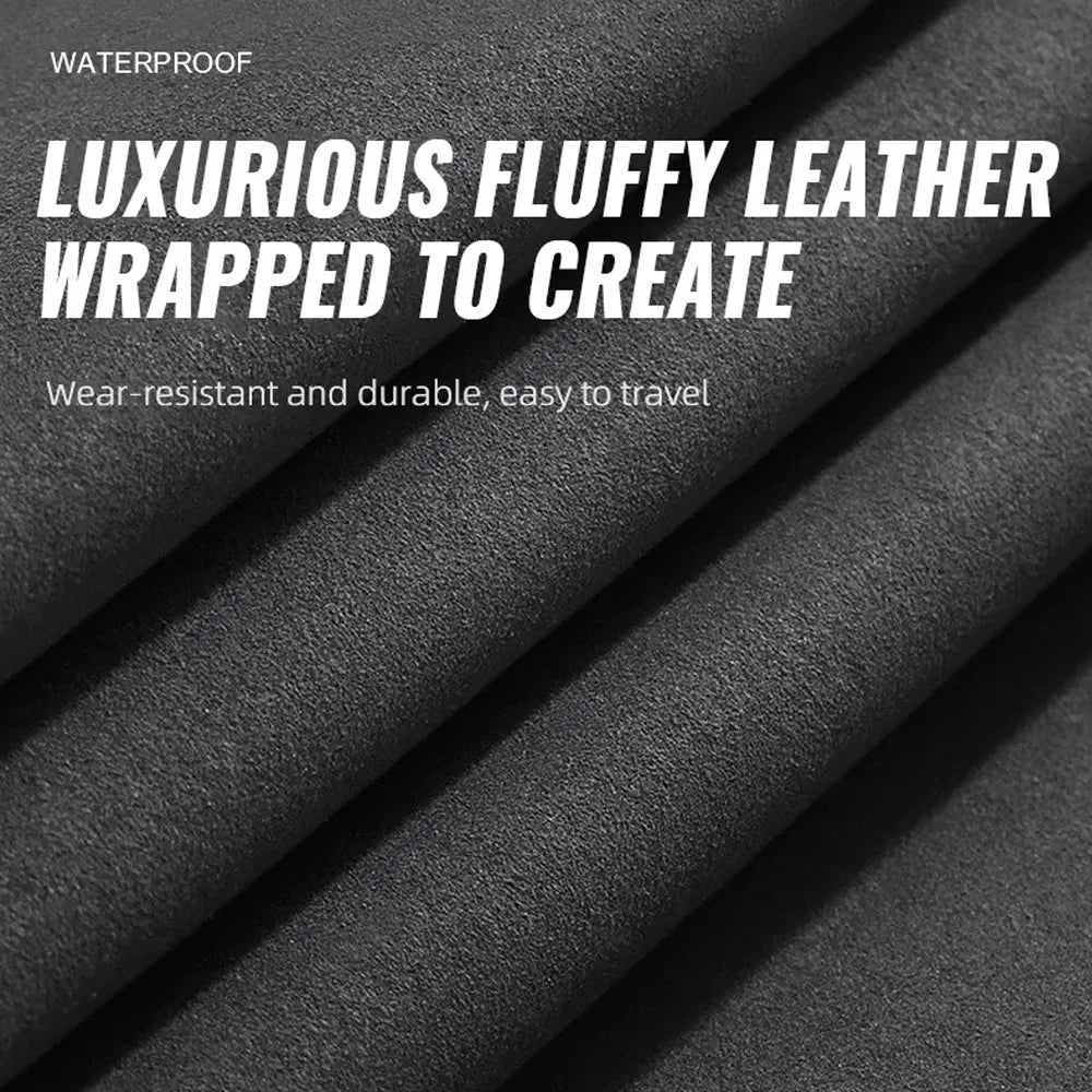 Universal Metal Car Seat Headrest Hook 2 in 1 Soft Leather Car Seat Back Hook for Purse Bag Backpack Double Hook Car Seat Hanger