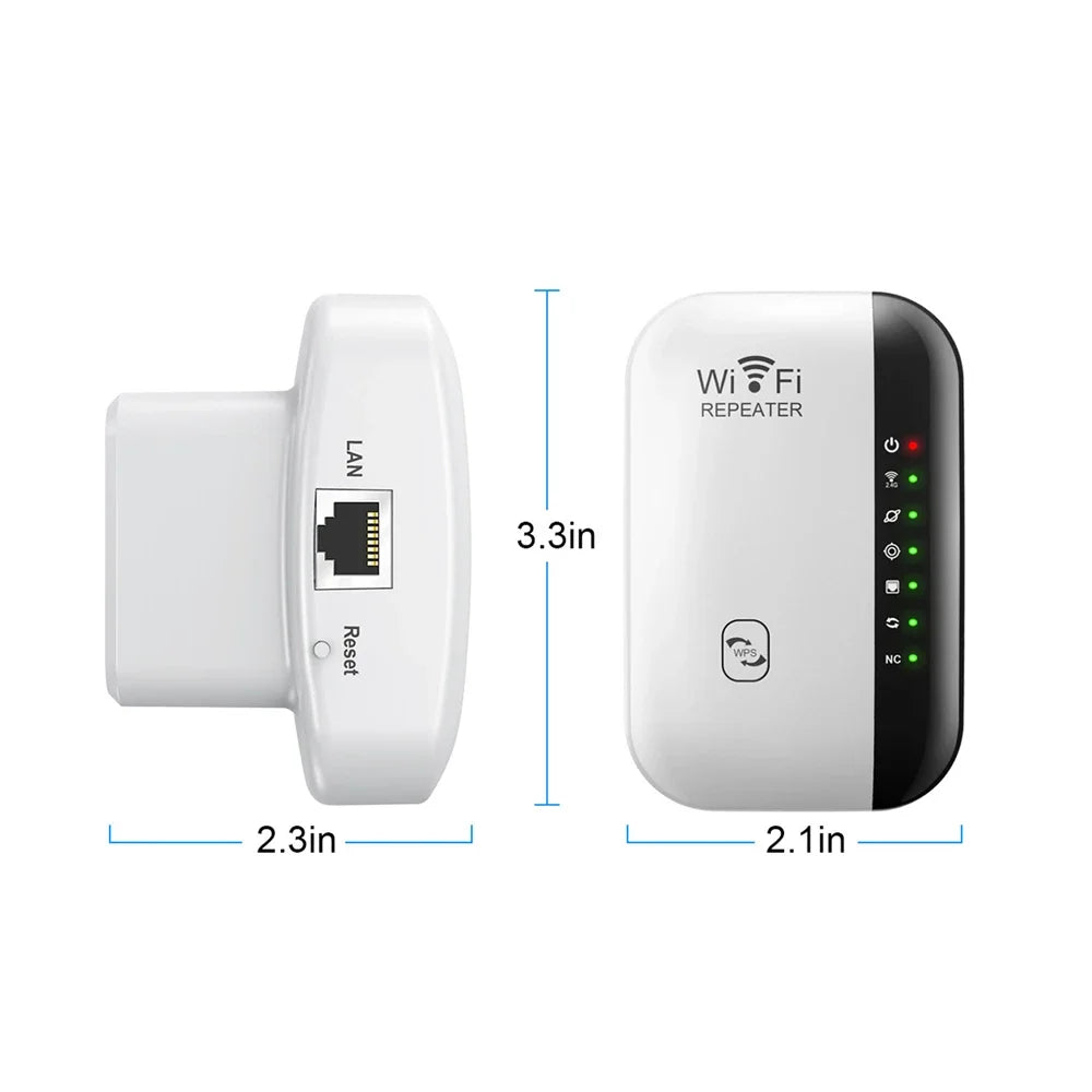 300Mbps Wireless WIFI Repeater 2.4G Router Wifi Range Extender Wi-Fi Amplifier 802.11N Card Adapter For PC Home/Office