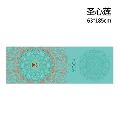 Portable anti-slip Printing Yoga Mat Spread Towels Absorb Sweat Fitness Yoga Towel Yoga Mat Yoga Towel Cooling Towel Ice Towel