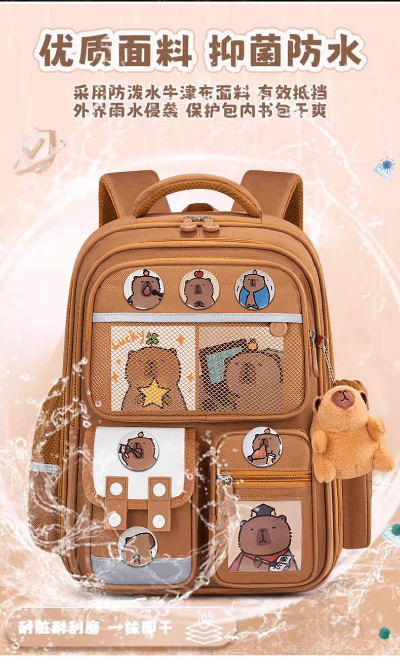 children School Bags For Boys Girls Kids backpack Primary orthopedic Backpack Waterproof Schoolbag big Book Bag mochila infantil