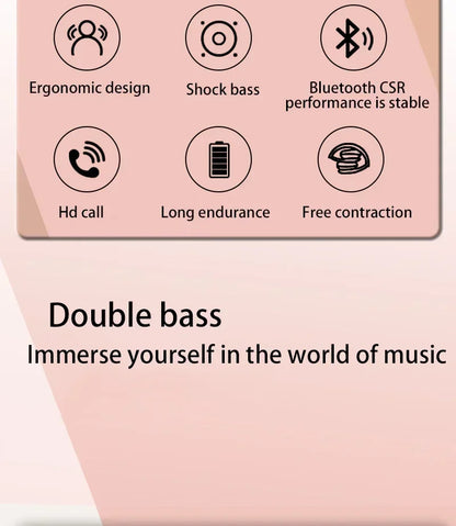 Xiaomi Original Bluetooth Earphone P2961 HIFI Headset Wireless Headphones Over-ear Earbuds For Ios Android Game Music 2025 New