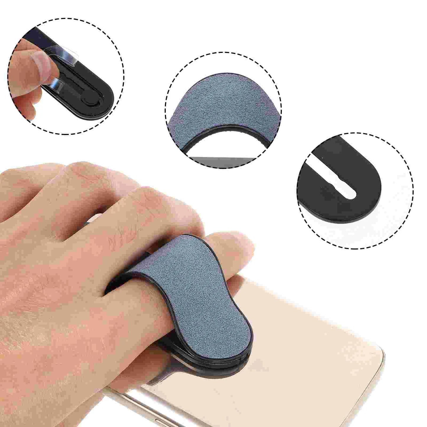 Finger Strap Phone Accessory Phone Ring Holder Secure Grip Cell Phone Accessory Mobile Phone Stand Phone Mount