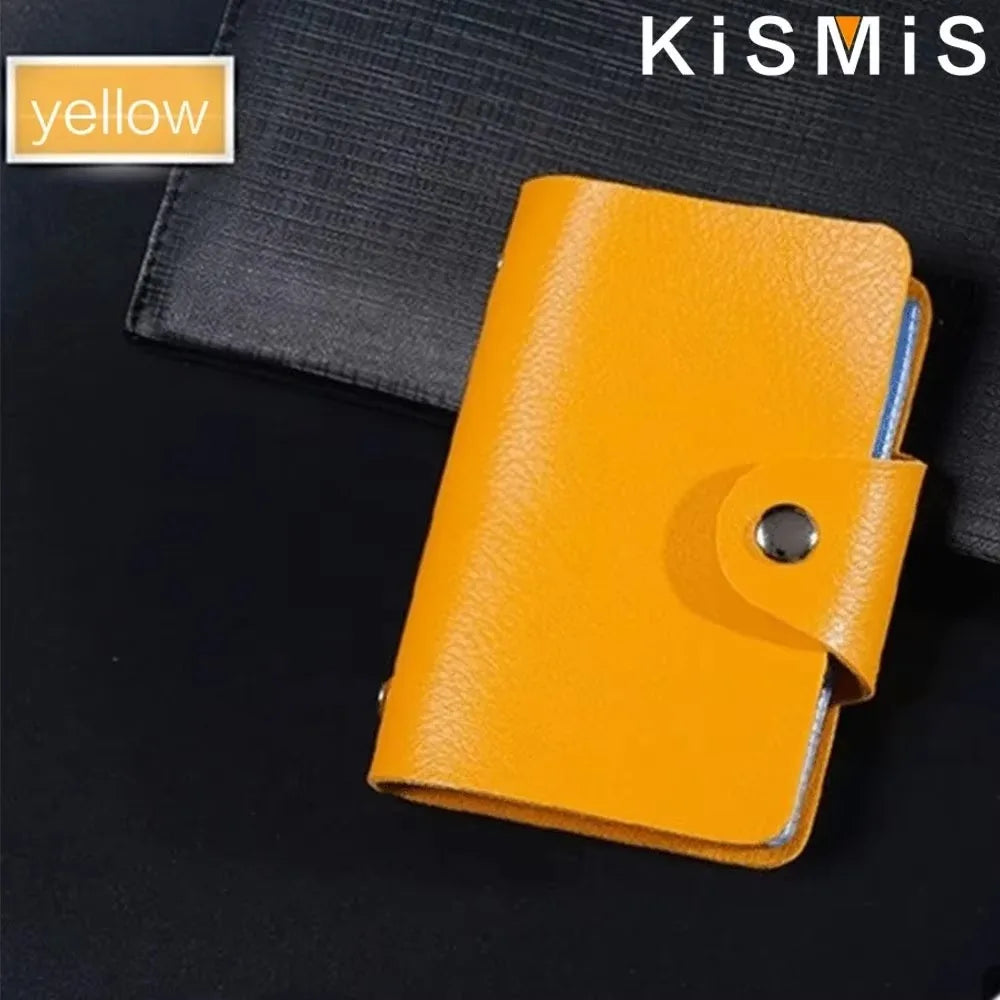 RFID Blocking Aluminum Card Case - Credit Card Protector, Business Card Holder, Metal ID Organizer Wallet, 6 Slots for Women,Men