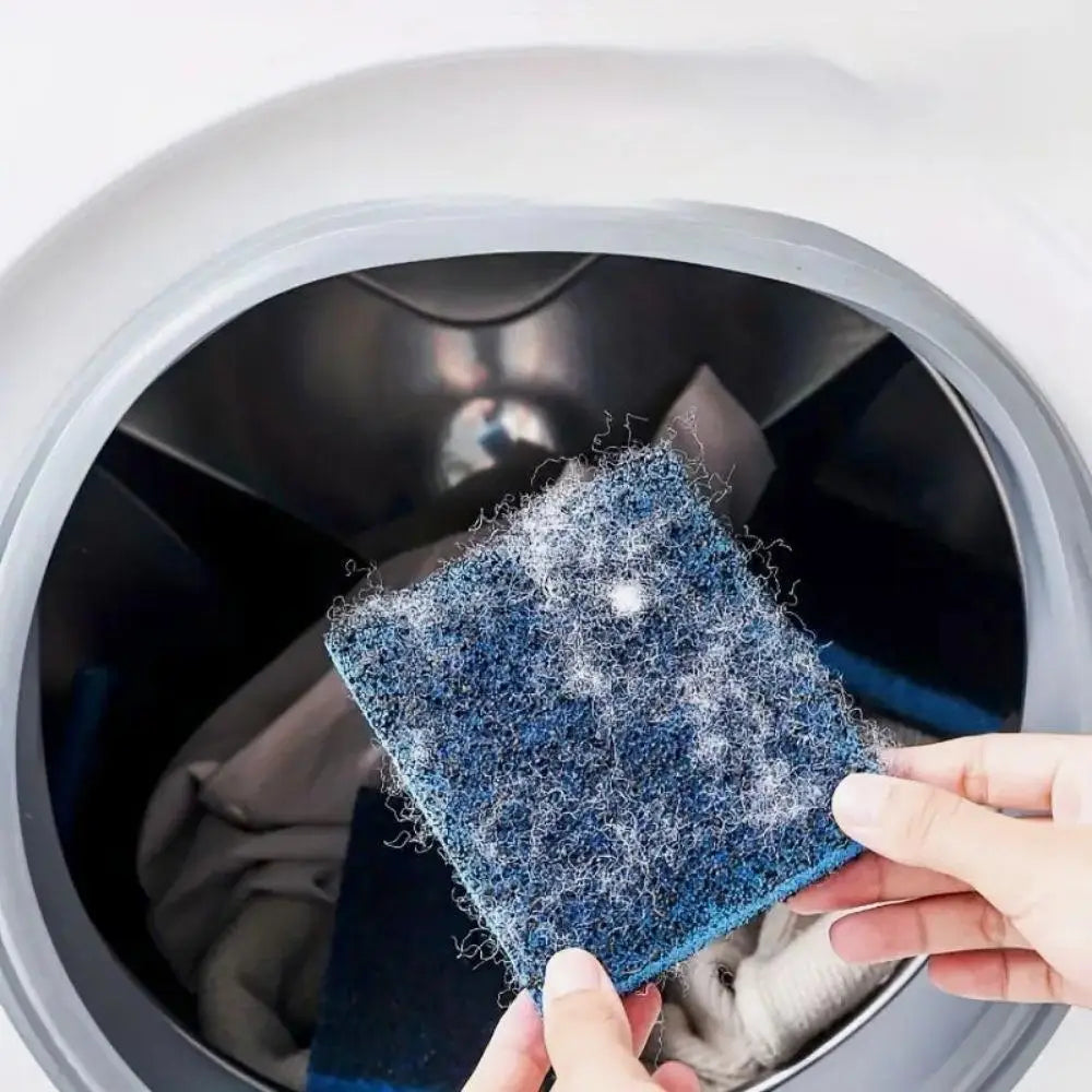 3/6/12/24pcs Pet Hair Remover For Laundry Washer Lint Catcher Dog Hair Catcher Hair Removal Filter Sponge Washing  Accessories