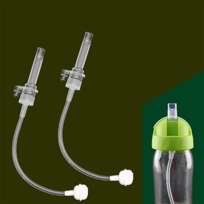 Must Have Baby Feeding Accessories Children Water Cup Straw Set Versatile & Durable Silicone Drink Bottle Accessories