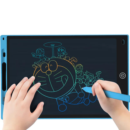 12 inch LCD Writing Tablet for Kids-Reusable Drawing Board, Eye Protection Screen, Lock Button & Instant Erase-Educational Gift
