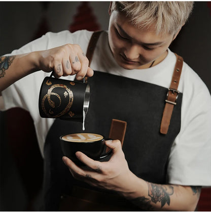 MHW-3BOMBER Coffee Milk Frothing Jug Latte Art Cup Stainless Steel Milk Frother Pitcher Jug Espresso Coffee Accessories