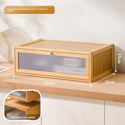 Solid wood bedside table locker small simple bedroom home 2025 new bedside shelf cabinet